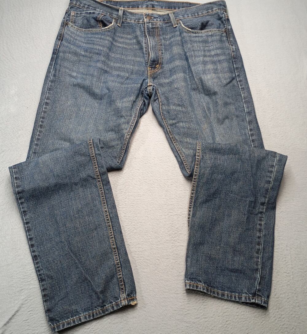 Levi’s 559 Relaxed Straight Jeans Mens 40x34 plus size Faded Y2K Baggy Denim